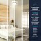 Luxrite 12in Emergency LED Flush Mount Light with Battery Backup 5CCT 2700K-5000K 14W 1120LM Dimmable ETL LR23286-R-1PK - alternate 2